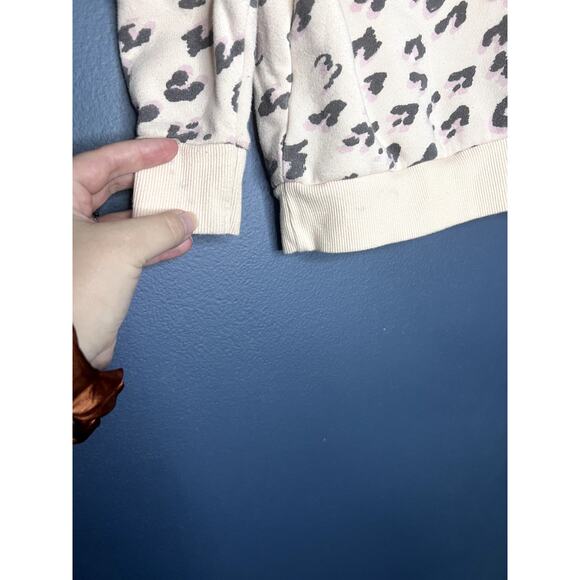 Grayson Mini Ruffle Sleeve Cheetah Print Sweater Infants Size 18M Girly Preppy - Picture 3 of 6